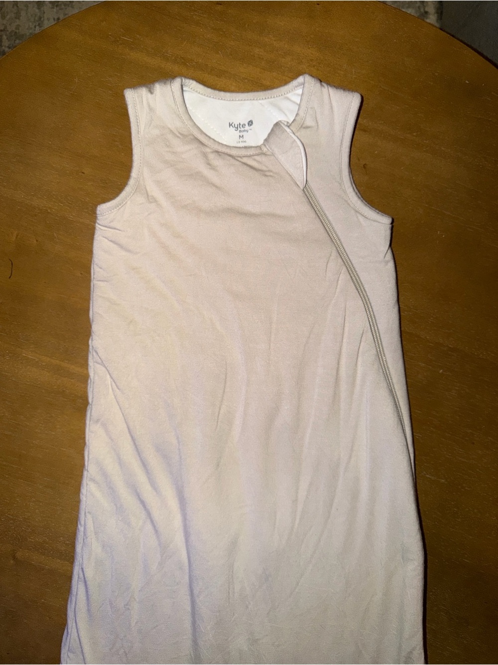 Kyte BABY 1.0 TOG Medium Sleep Sack - Oat - Picture 6 of 8